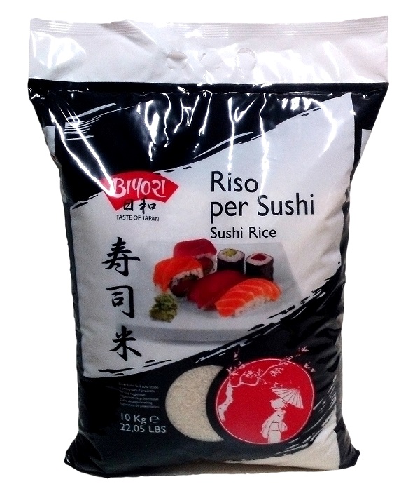 Riso per sushi Biyori 10Kg. Riso per sushi Biyori 10Kg.